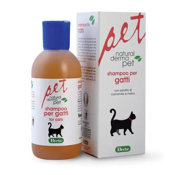Shampoo per Gatti Natural Derma Pet   bauzaarit.myshopify.com
