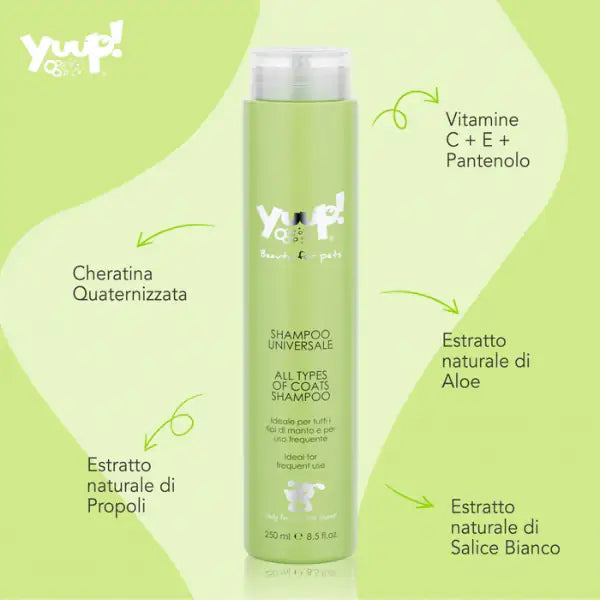 Shampoo universale per uso frequente Yuup   bauzaarit.myshopify.com