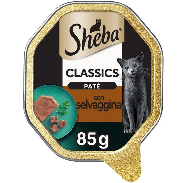 Sheba Patè classics 85gr  con Selvaggina bauzaarit.myshopify.com