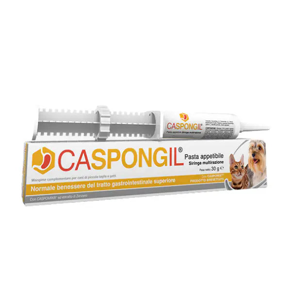 Shedir Pharma Caspongil Pasta Gastrointestinale Appetibile  Pasta in siringa 30 gr bauzaarit.myshopify.com