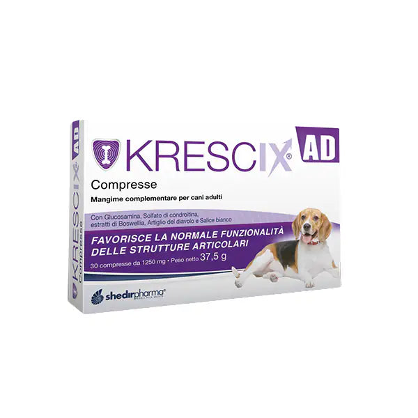 Shedir Pharma Krescix Ad Compresse Adult per funzionalità articolare  Confezione da 30 compresse bauzaarit.myshopify.com