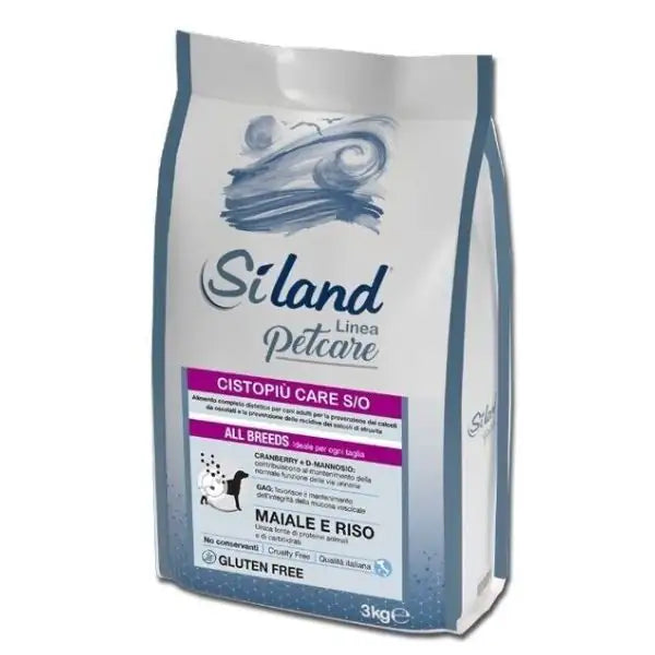 Siland Cistopiù Care S/O All Breeds Maiale e riso  3 kg bauzaarit.myshopify.com