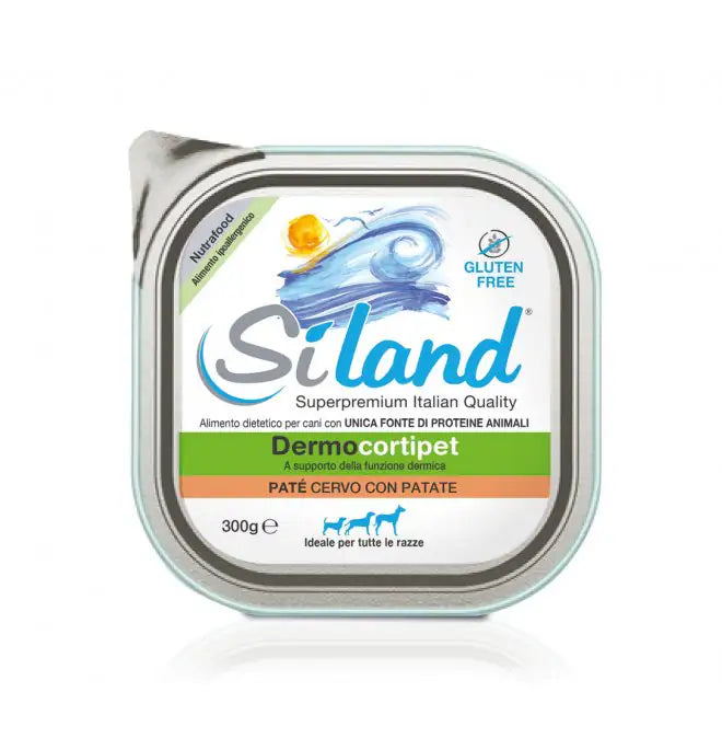 Siland Diet Dermocortipet da 300 gr  Paté cervo con patate bauzaarit.myshopify.com