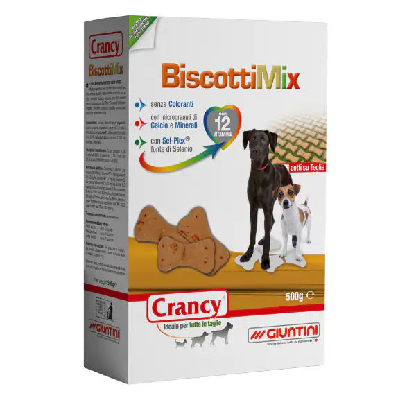 Snack Biscotti Cane Crancy Giuntini 500 gr  Biscotti Mix bauzaarit.myshopify.com