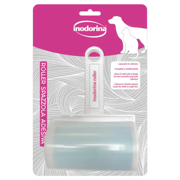 Spazzola adesiva attira peli Inodorina Roller  Spazzola in silicone bauzaarit.myshopify.com