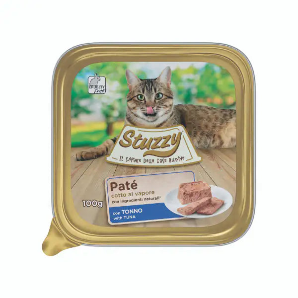 Stuzzy Cat Patè cotto al vapore per Gatti 100 gr  Tonno bauzaarit.myshopify.com