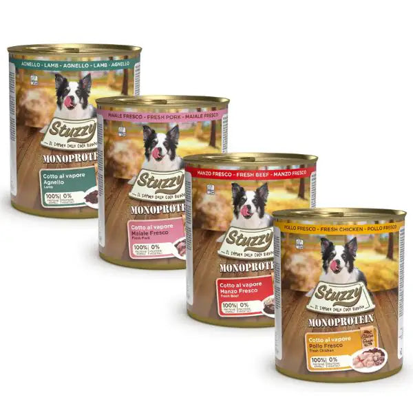 Stuzzy Dog Monoprotein cotti al vapore 800 gr   bauzaarit.myshopify.com