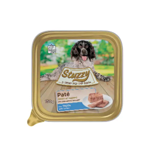 Stuzzy Dog Patè cotto al vapore 150 gr  Trota bauzaarit.myshopify.com