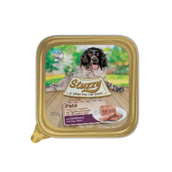 Stuzzy Dog Patè cotto al vapore 300 gr  Cinghiale bauzaarit.myshopify.com