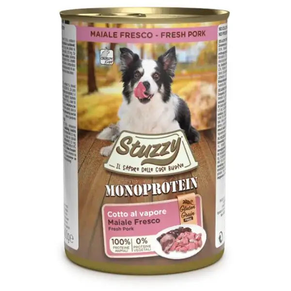 Stuzzy Monoprotein gluten free 400 gr  Maiale bauzaarit.myshopify.com