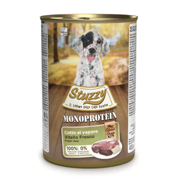 Stuzzy Monoprotein gluten free 400 gr  Vitello bauzaarit.myshopify.com