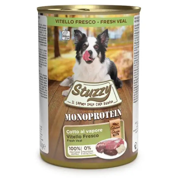 Stuzzy Monoprotein gluten free 400 gr  Vitello bauzaarit.myshopify.com