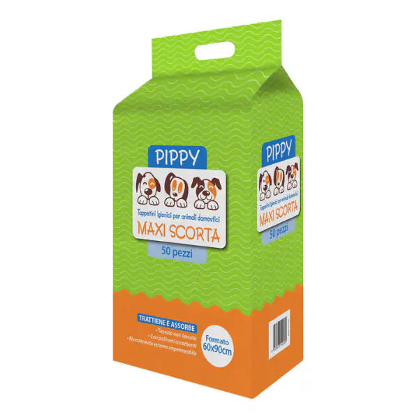 Tappetini igienici per animali domestici Pippy PetUp  50 pezzi da 60 x 90 cm bauzaarit.myshopify.com