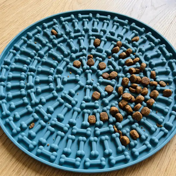 Tappetino da leccare per cani Lick mat rotondo per cani e gatti Record   Bauzaar.it