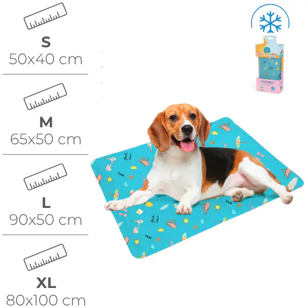 Tappetino refrigerante per cani e gatti Leopet Summer collection   Bauzaar.it