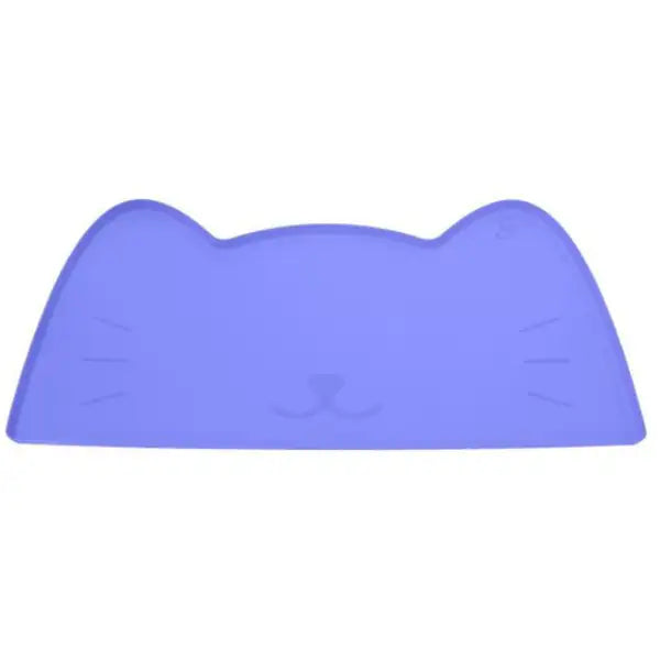 Tappetino sottociotola in silicone Gatto Amorcromia Ferribiella  Blu Bauzaar.it