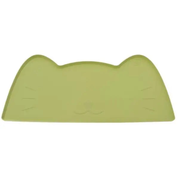 Tappetino sottociotola in silicone Gatto Amorcromia Ferribiella  Verde Bauzaar.it