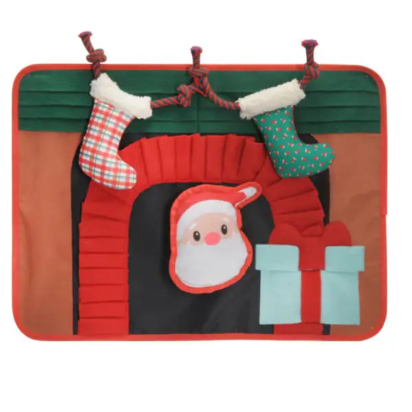 Tappeto interattivo caminetto natalizio Camon   bauzaarit.myshopify.com