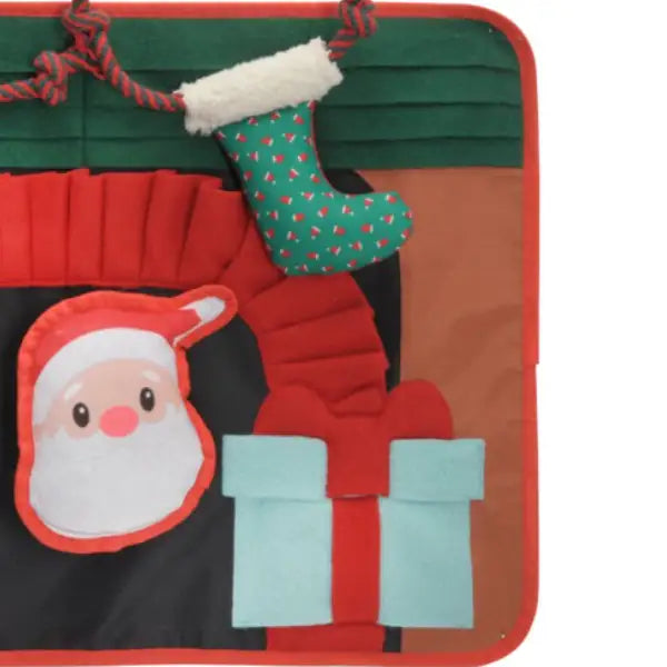 Tappeto interattivo caminetto natalizio Camon   bauzaarit.myshopify.com