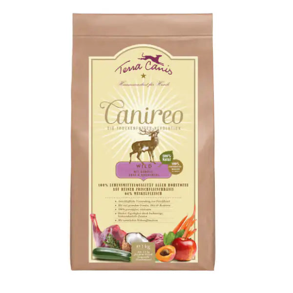 Terra Canis secco Canireo Grain Free Selvaggina   bauzaarit.myshopify.com