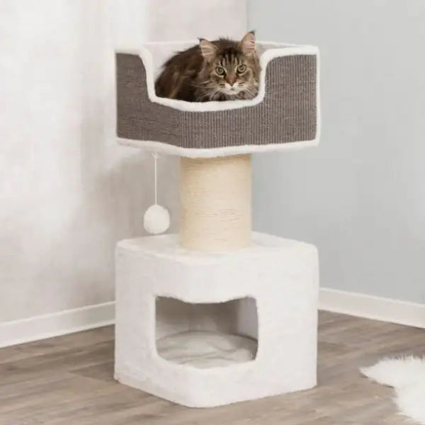 Tiragraffi XXL Ava super accessoriato in sisal e peluche Trixie   Bauzaar.it