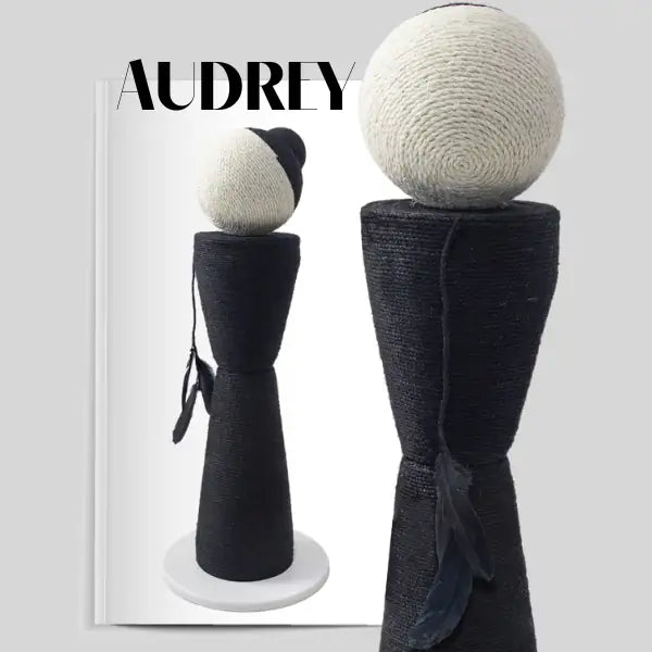 Tiragraffi di design in legno e corda Icons Ferribiella  Audrey bauzaarit.myshopify.com