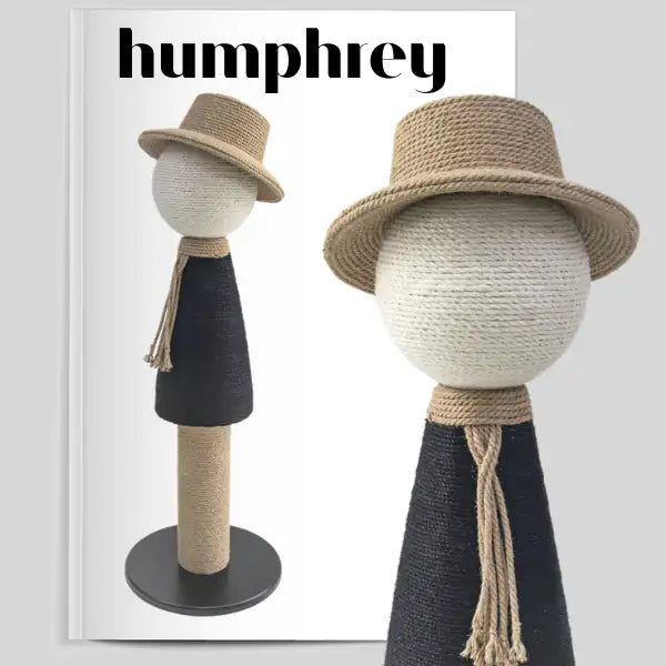 Tiragraffi di design in legno e corda Icons Ferribiella  Humphrey bauzaarit.myshopify.com