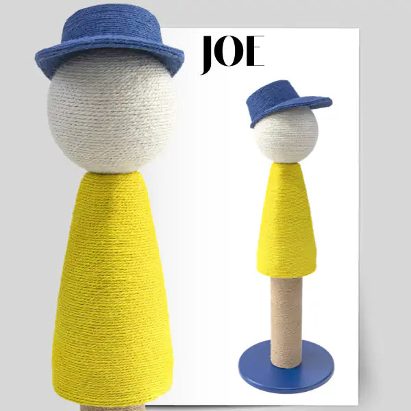 Tiragraffi di design in legno e corda Icons Ferribiella  Joe bauzaarit.myshopify.com