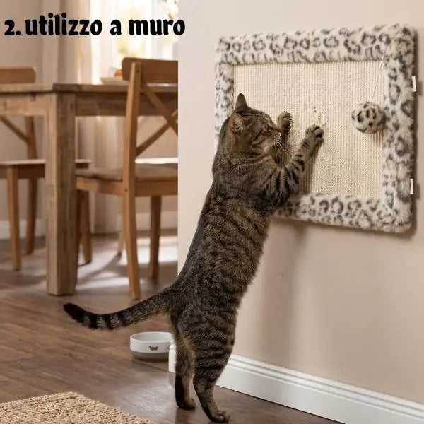 Tiragraffi piatto rettangolare da parete o pavimento Tappetino Leo Trixie   Bauzaar.it