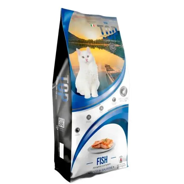 Top Cats Fish Adult Mantenimento ricco di Salmone   Bauzaar.it