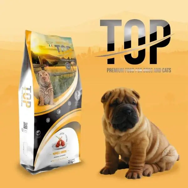 Top Dog Puppies e Juniors Medium Accrescimento ricco di Agnello   Bauzaar.it