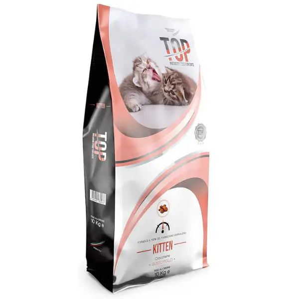 Top Pet Food Kitten al pollo  10 kg bauzaarit.myshopify.com