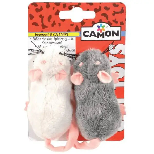 Topini con tasca per catnip Camon  2 Topini bauzaarit.myshopify.com