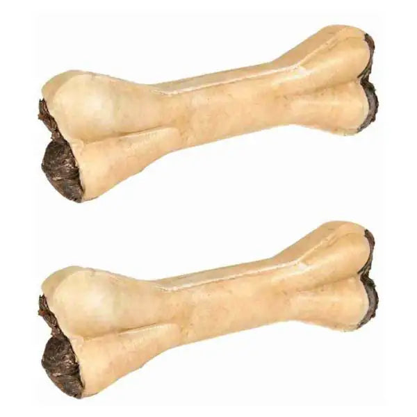 Trixie Osso da masticare con trippa di pelle bovina  2 pezzi da 12 cm bauzaarit.myshopify.com