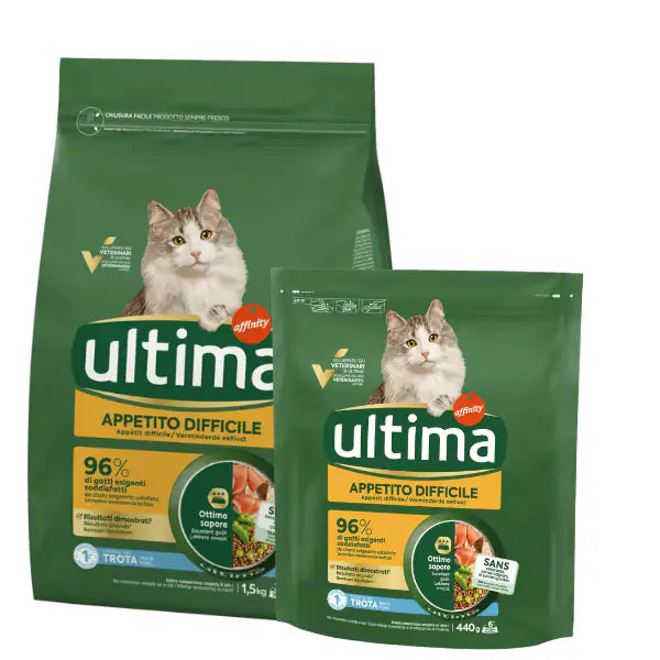 Ultima Cat Adult Appetito Difficile con trota   bauzaarit.myshopify.com