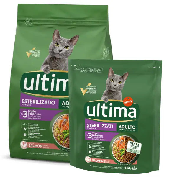Ultima Cat Adult Sterilised con salmone   bauzaarit.myshopify.com