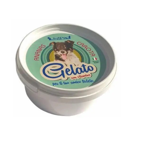 Unipro Gelato con Vitamine 60 gr  Ananas e Carota bauzaarit.myshopify.com