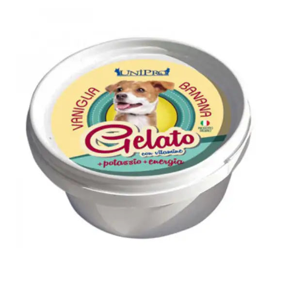 Unipro Gelato con Vitamine 60 gr  Vaniglia e Banana bauzaarit.myshopify.com