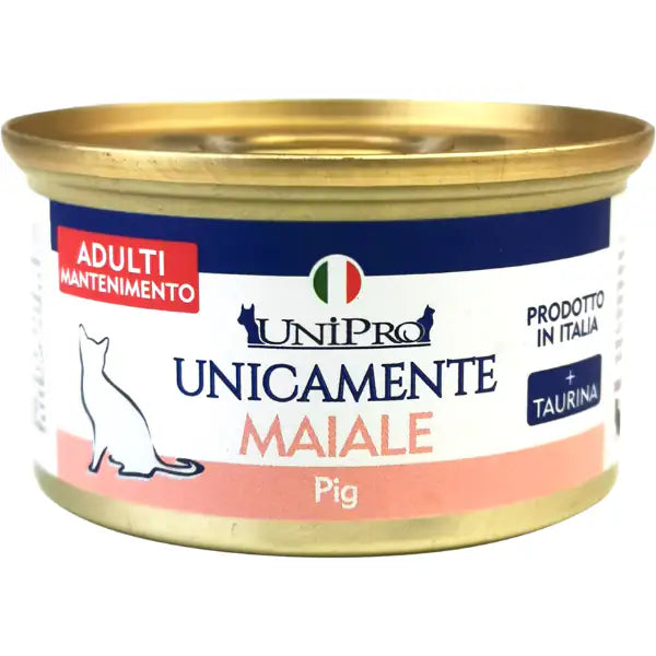 Unipro Unicamente Cat Adult 85 gr  Maiale bauzaarit.myshopify.com