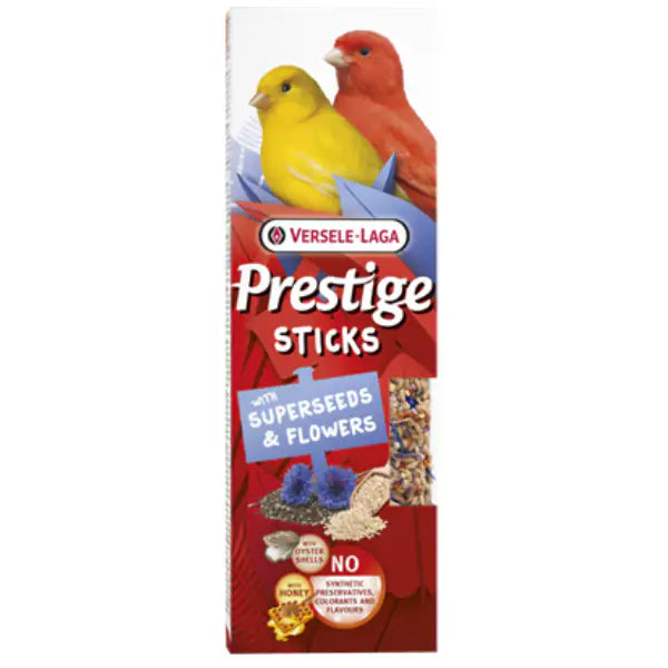 Versele Laga Prestige Stick Canarini  Superseeds e fiori - 60 gr bauzaarit.myshopify.com