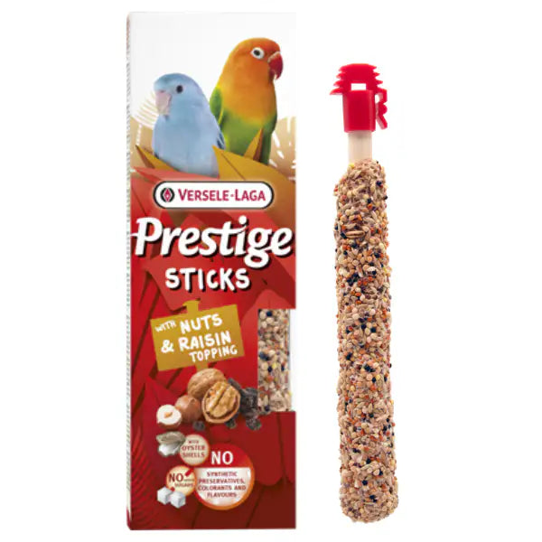 Versele Laga Prestige Sticks Cocorite  Noci e uvetta Bauzaar.it