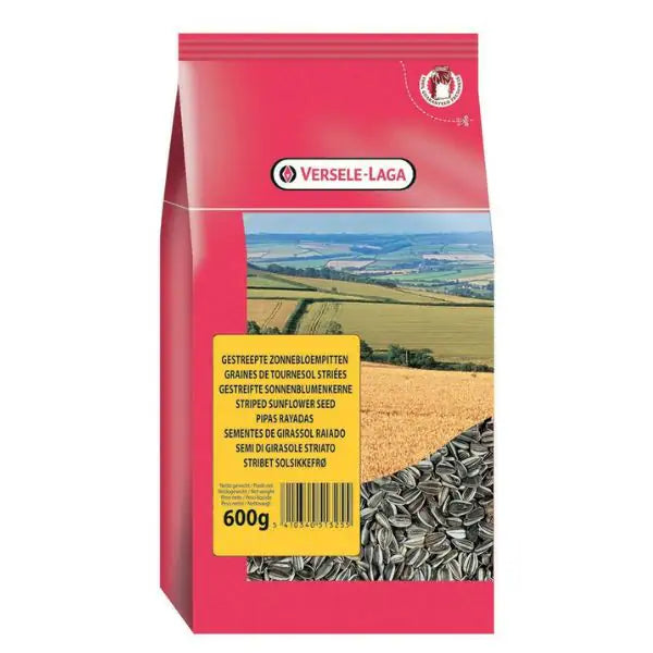 Versele Laga Semi di Girasole striato  600 gr bauzaarit.myshopify.com