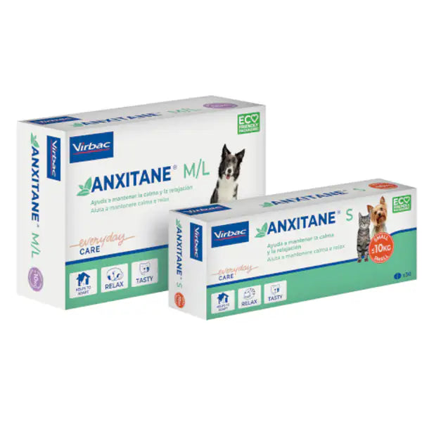 Virbac Anxitane compresse appetibili per la riduzione dello stress   bauzaarit.myshopify.com