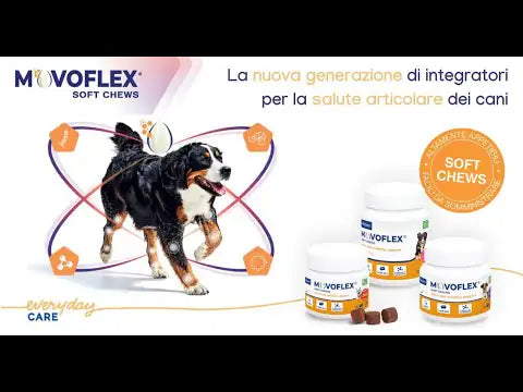 Virbac Movoflex Soft Chews integratore per cani   bauzaarit.myshopify.com