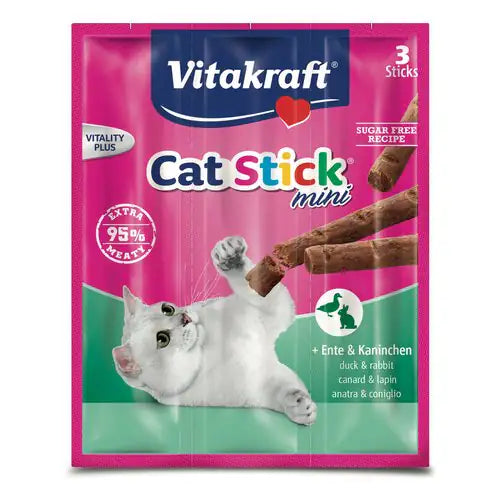 Vitakraft Cat Stick Mini 18 gr  Anatra e coniglio bauzaarit.myshopify.com