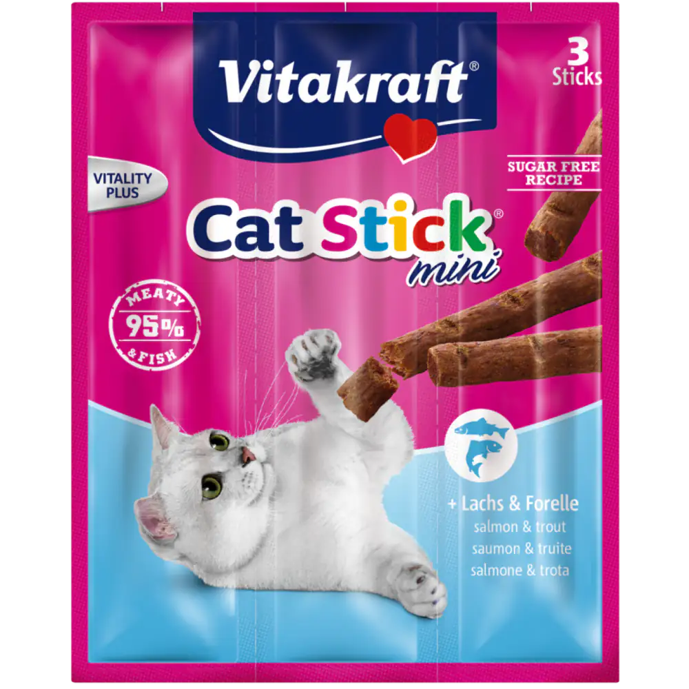 Vitakraft Cat Stick Mini 18 gr  Salmone e trota bauzaarit.myshopify.com