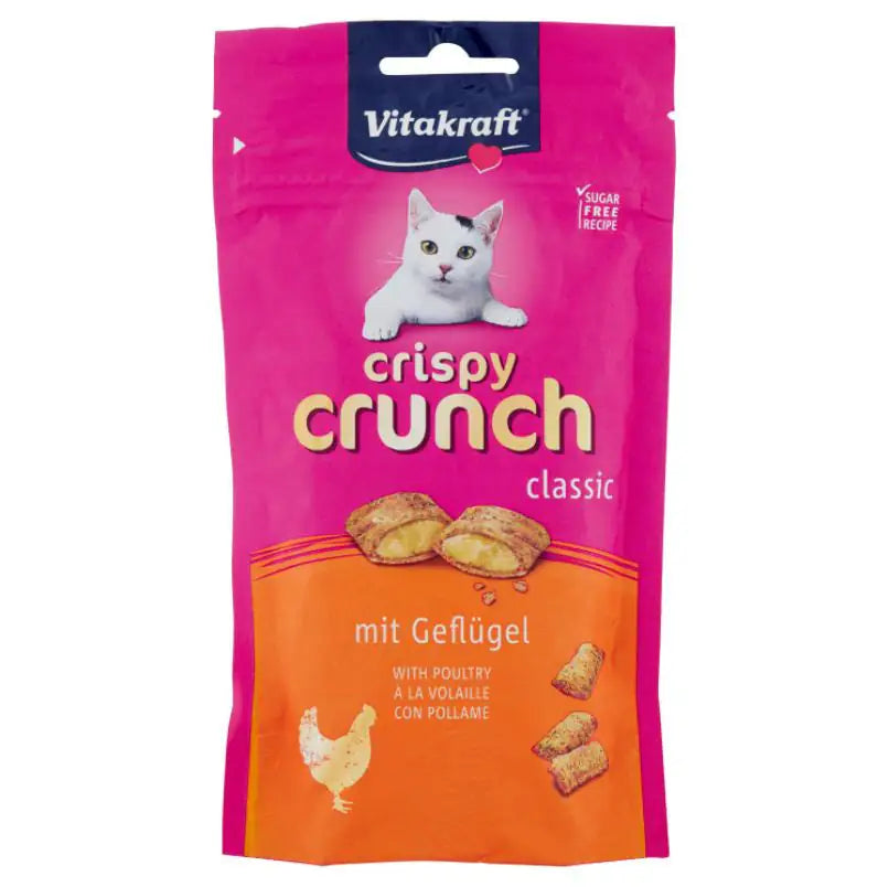 Vitakraft Gatto Crispy Crunch 60 gr  Pollo bauzaarit.myshopify.com