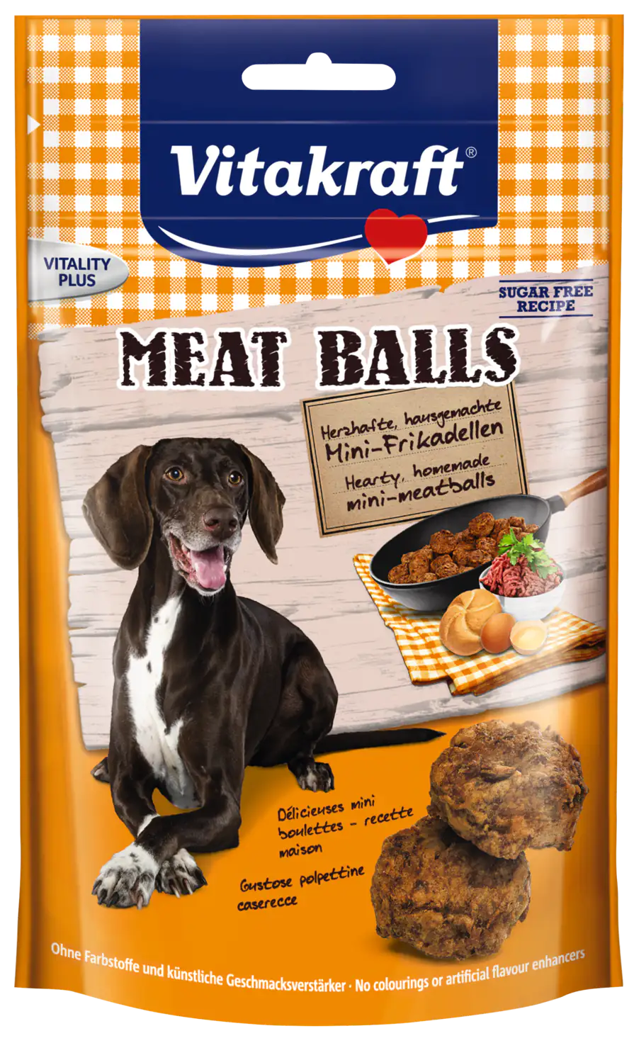 Vitakraft Meat Balls 80 gr  80 gr bauzaarit.myshopify.com