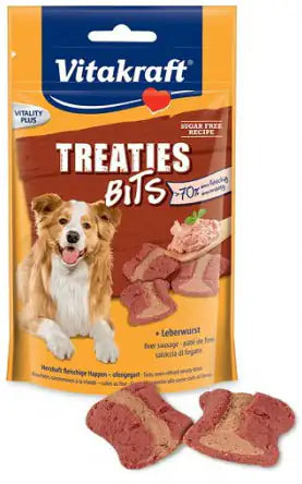 Vitakraft Treaties Bits 120 gr  Fegato bauzaarit.myshopify.com