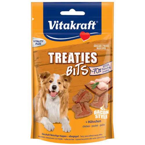 Vitakraft Treaties Bits 120 gr  Pollo e bacon bauzaarit.myshopify.com